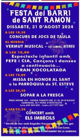 Cartell Sant Ramon