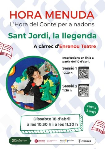 Cartell Hora del conte menuda abril 2026