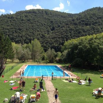 Vue de la piscine